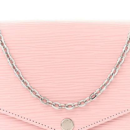 Louis Vuitton Epi Pochette Felicie Rose Ballerine 9 of 12