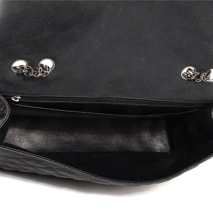 Chanel Washed Caviar 2.55 Reissue 227 Flap Black 6 of 9