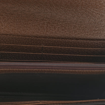 Gucci GG Supreme Monogram Web Ophidia Continental Wallet Brown 5 of 7