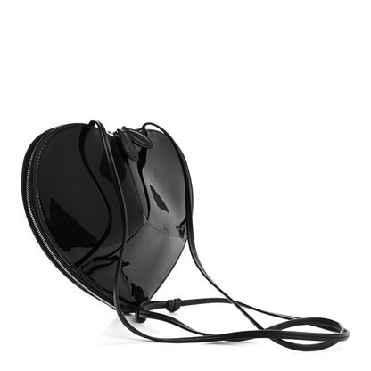 Alaia Patent Calfskin Le Coeur Bag Black 2 of 12