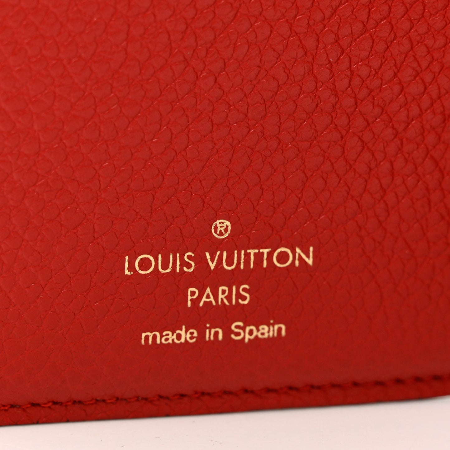 Monogram Pallas Compact Wallet Cherry