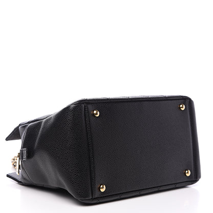 Chanel Caviar Quilted Petit Timeless Tote PTT Black 3 of 9