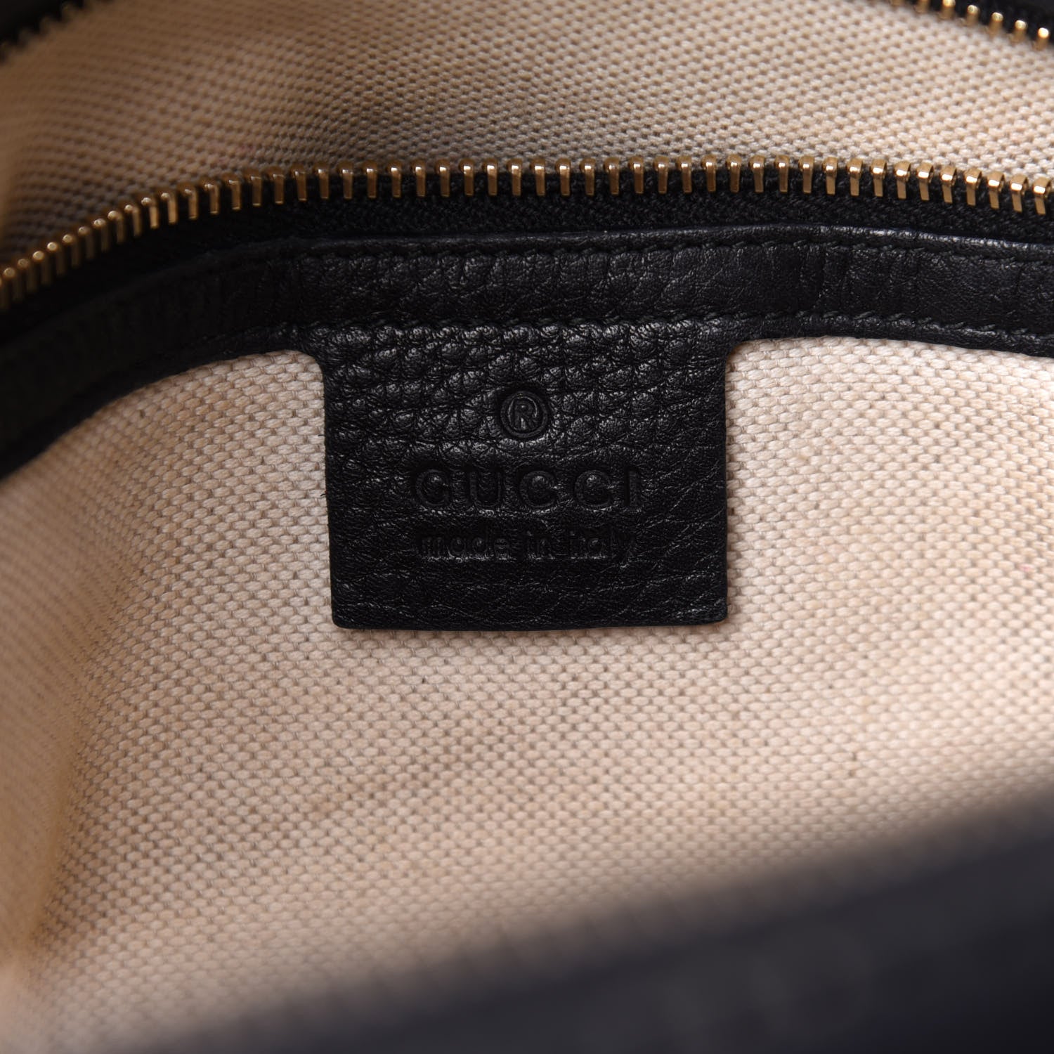 Gucci Calfskin Vintage Web Medium Boston Black 6 of 11