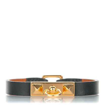 Hermes Chamonix Micro Rivale Bracelet XS Black 1 of 6