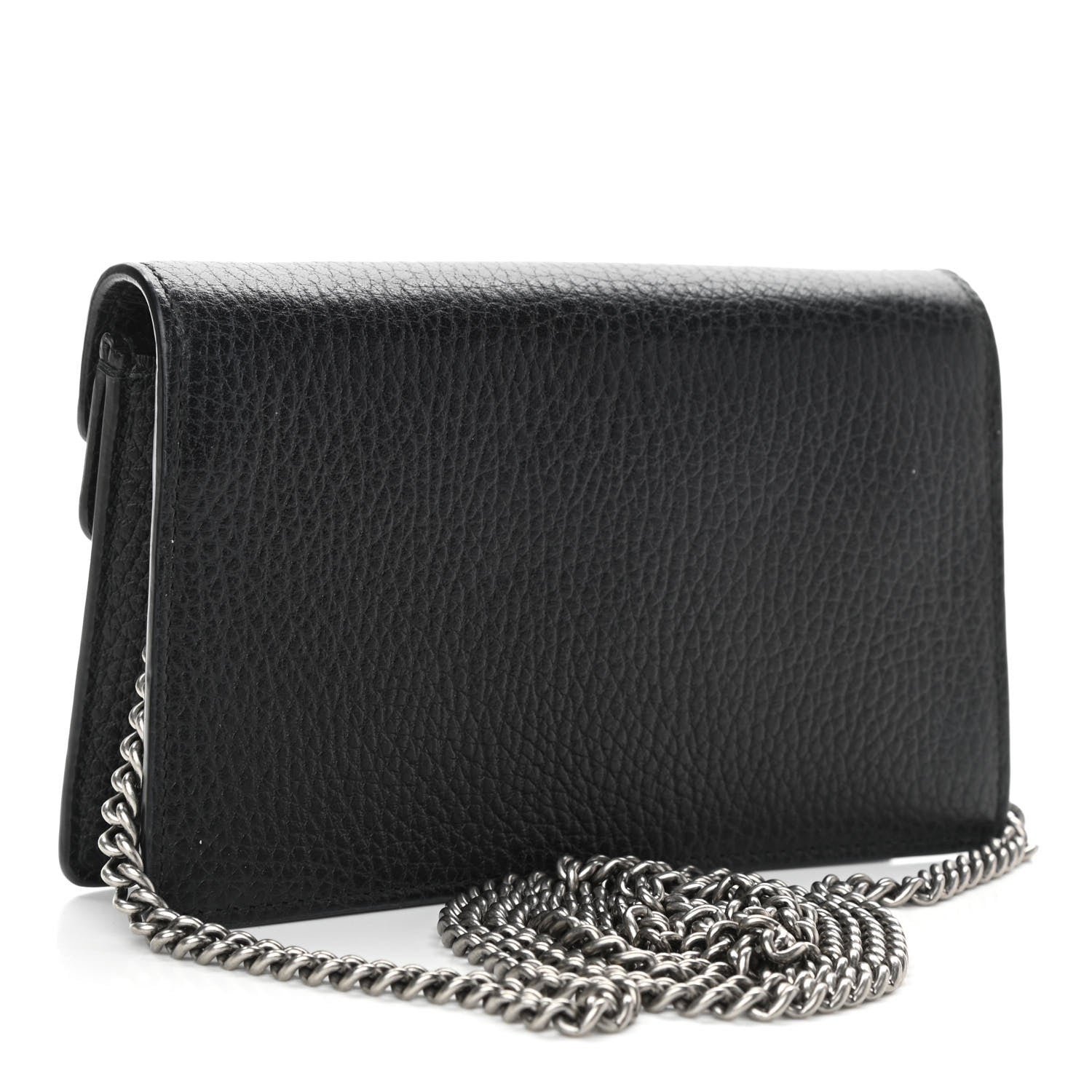 Gucci Calfskin Super Mini Dionysus Shoulder Bag Black 3 of 9