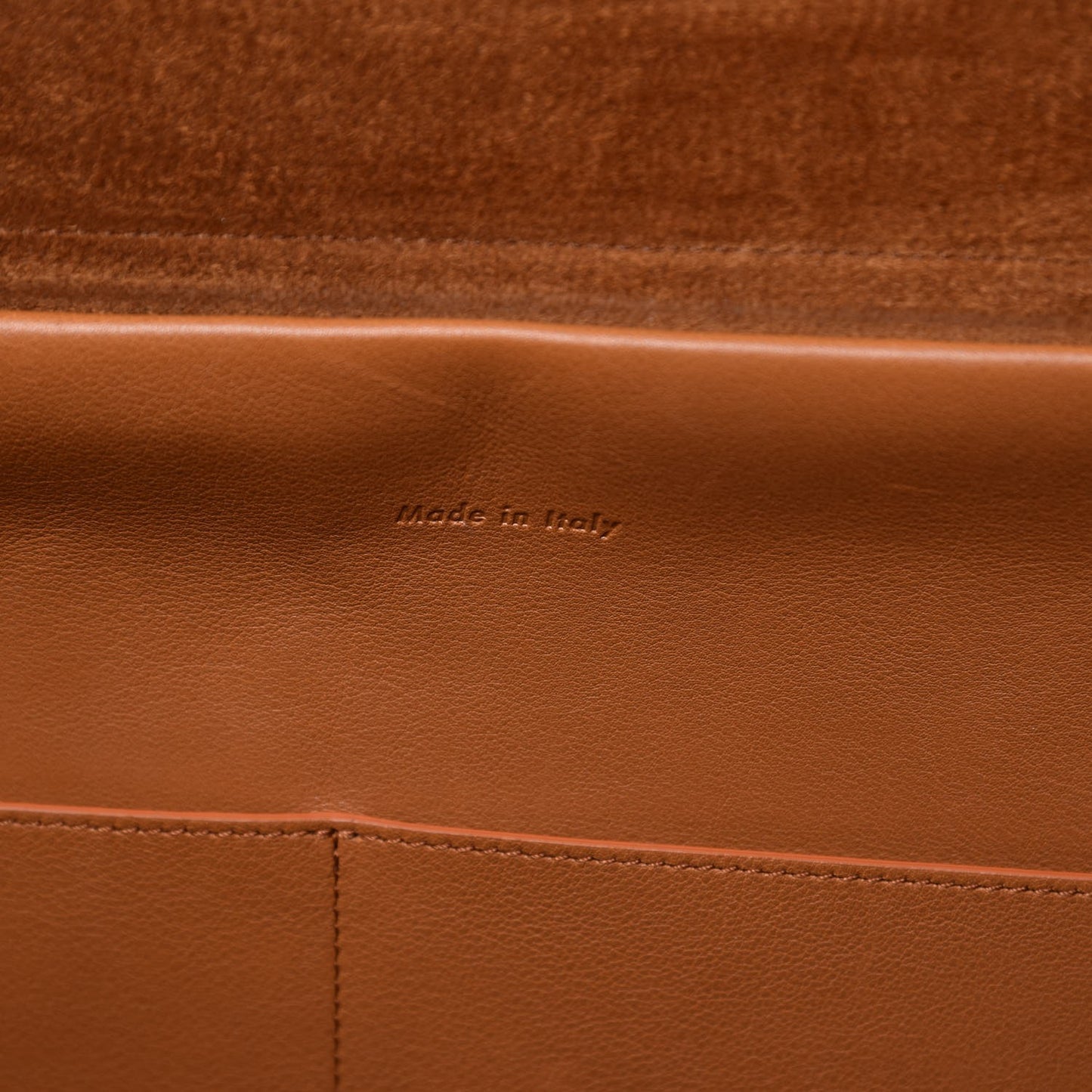 Smooth Calfskin Small Bi-Color Belt Bag Tan