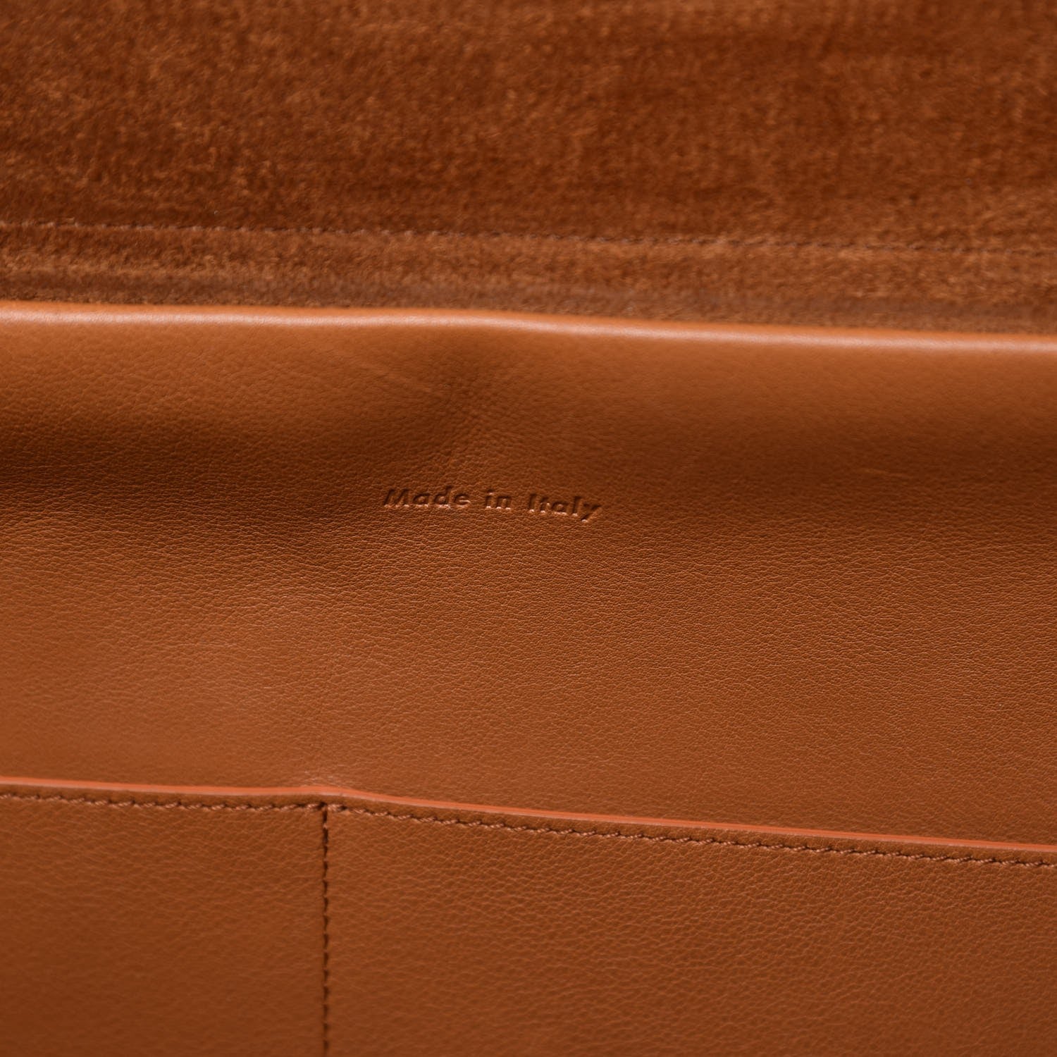 Celine Smooth Calfskin Small Bi-Color Belt Bag Tan 7 of 14