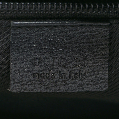 Gucci GG Monogram Small Web Handle Bucket Tote Black 6 of 12