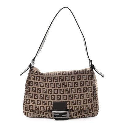 Fendi Zucchino Mama Baguette Brown 1 of 10
