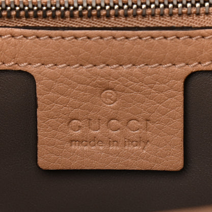 Gucci Calfskin Studded Medium Miss Bamboo Shoulder Bag Camelia 6 of 12