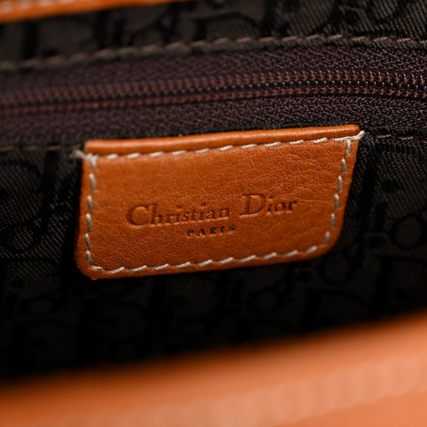 Calfskin Saddle Bag Tan