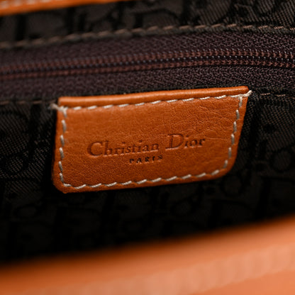 Christian Dior Calfskin Saddle Bag Tan 6 of 13