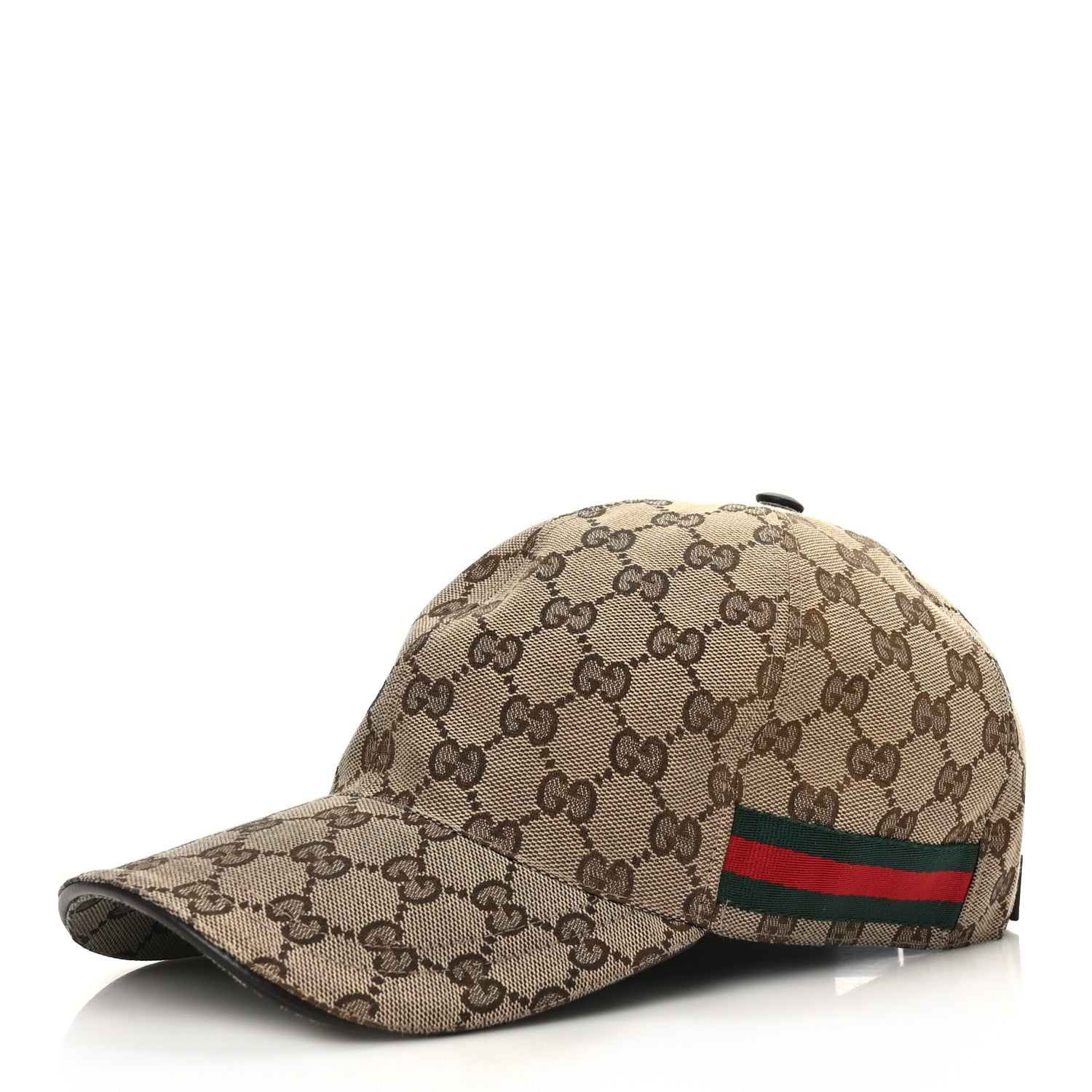 Gucci Monogram Web Baseball Hat L Beige Cocoa 1 of 9