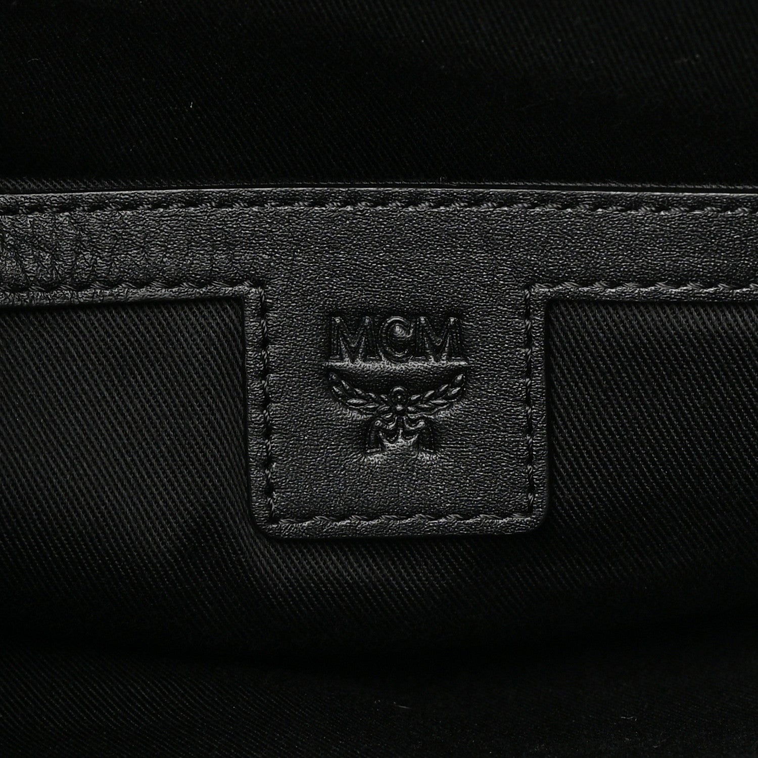 MCM Visetos Medium Stark Backpack Black 6 of 13