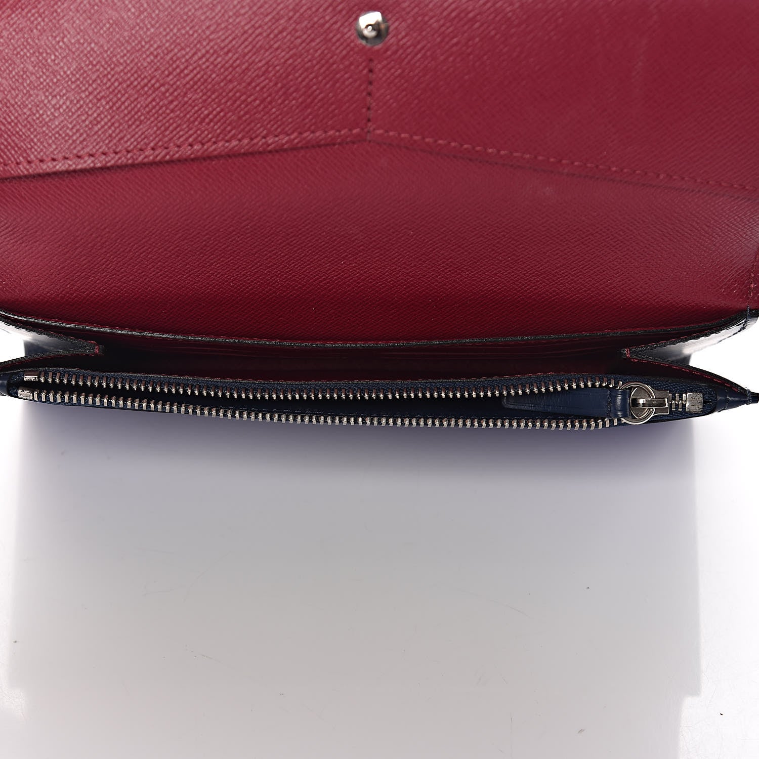 Louis Vuitton Epi Flore Tri-Color Wallet Fuchsia 5 of 10