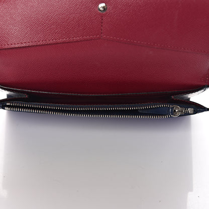 Louis Vuitton Epi Flore Tri-Color Wallet Fuchsia 5 of 10
