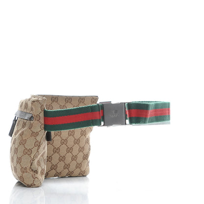Gucci Monogram Web Belt Bag Dark Brown 3 of 7
