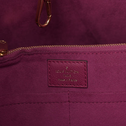 Louis Vuitton Calfskin Monogram Kimono Tote Grape 6 of 12