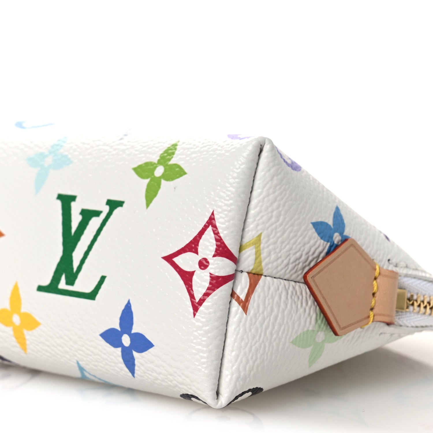 Louis Vuitton LV x TM Monogram Multicolor Cosmetic Pouch PM White 9 of 9