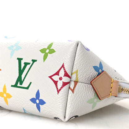 Louis Vuitton LV x TM Monogram Multicolor Cosmetic Pouch PM White 9 of 9