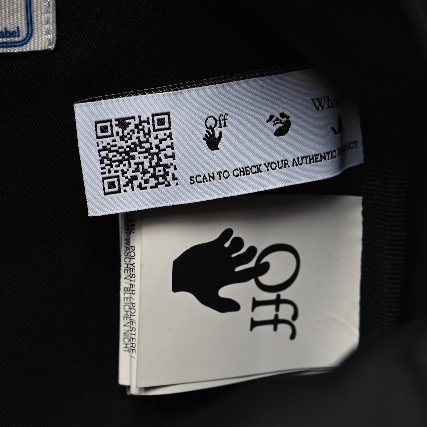 Nylon Mini Icon Backpack Black