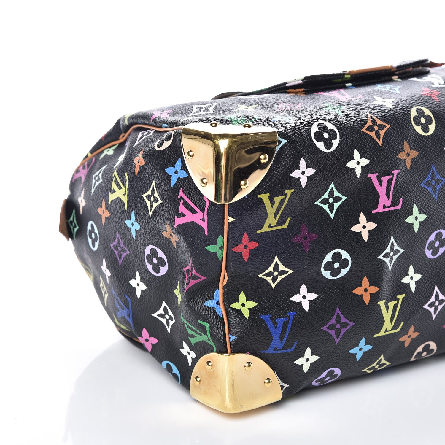 Louis Vuitton Monogram Multicolor Speedy 30 Black 8 of 9