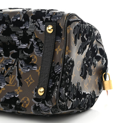 Louis Vuitton Monogram Fleur De Jais Sequins Speedy 30 9 of 10