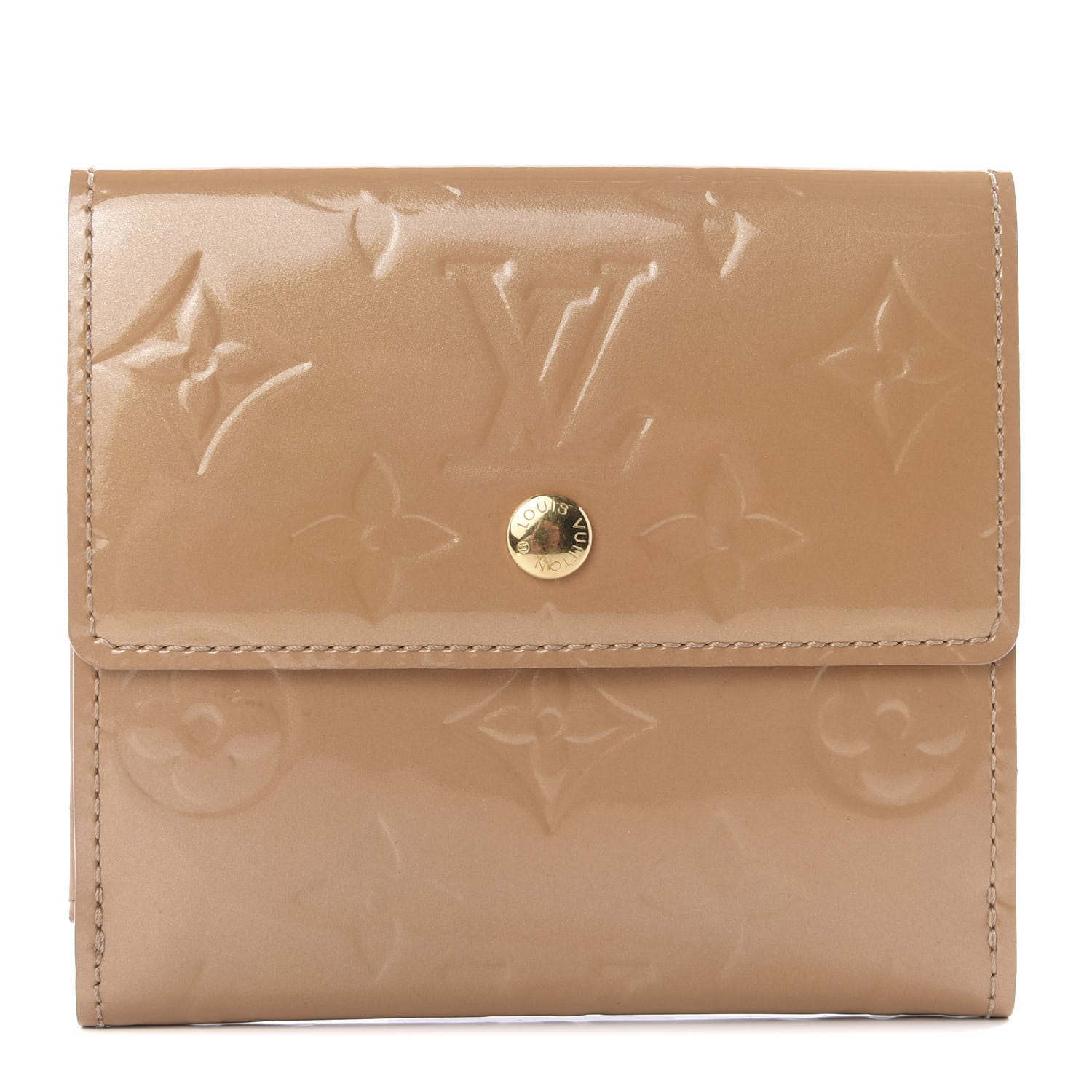 Louis Vuitton Vernis Elise Wallet Noisette 1 of 8
