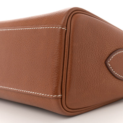 Hermes Barenia Faubourg Kelly Messenger PM Fauve 10 of 12