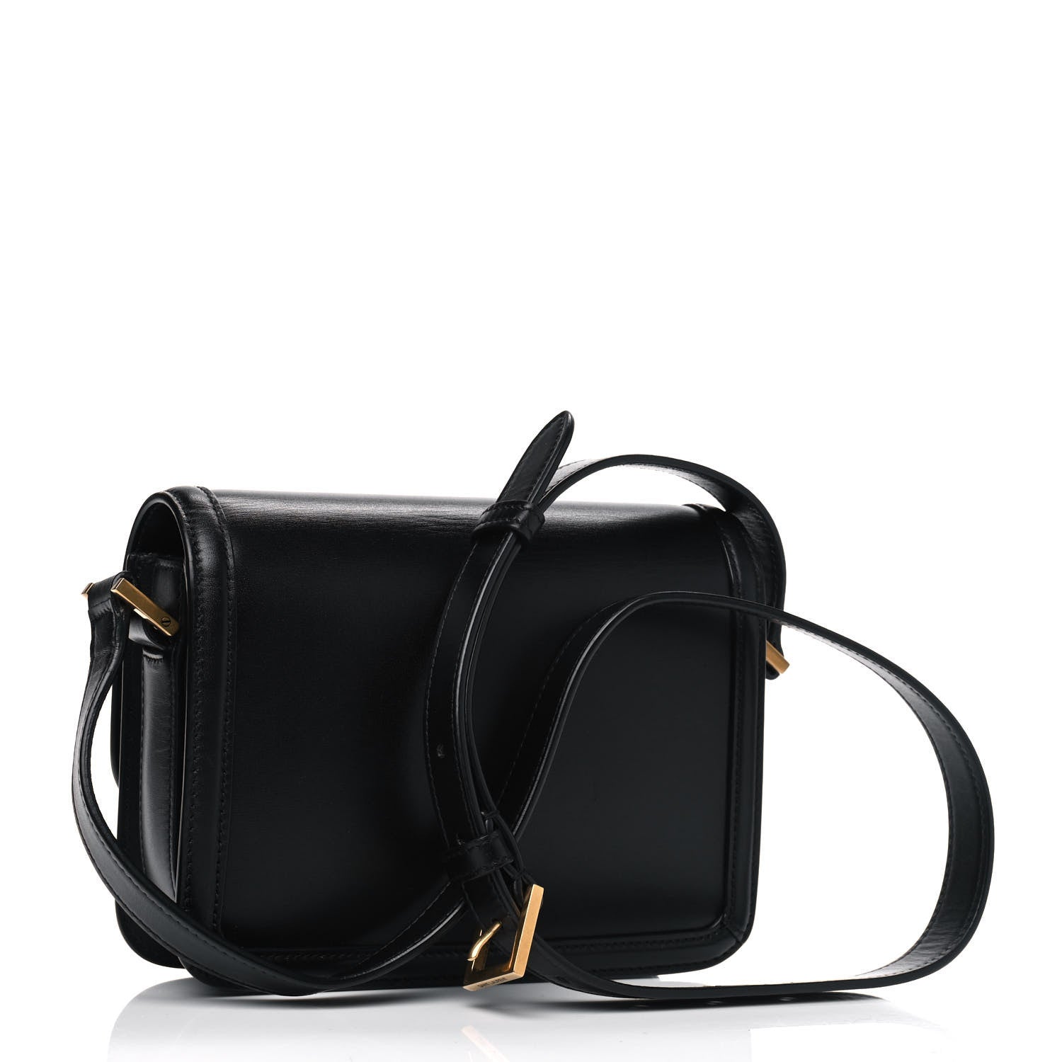 Saint Laurent Smooth Calfskin Small Solferino Satchel Black 2 of 4