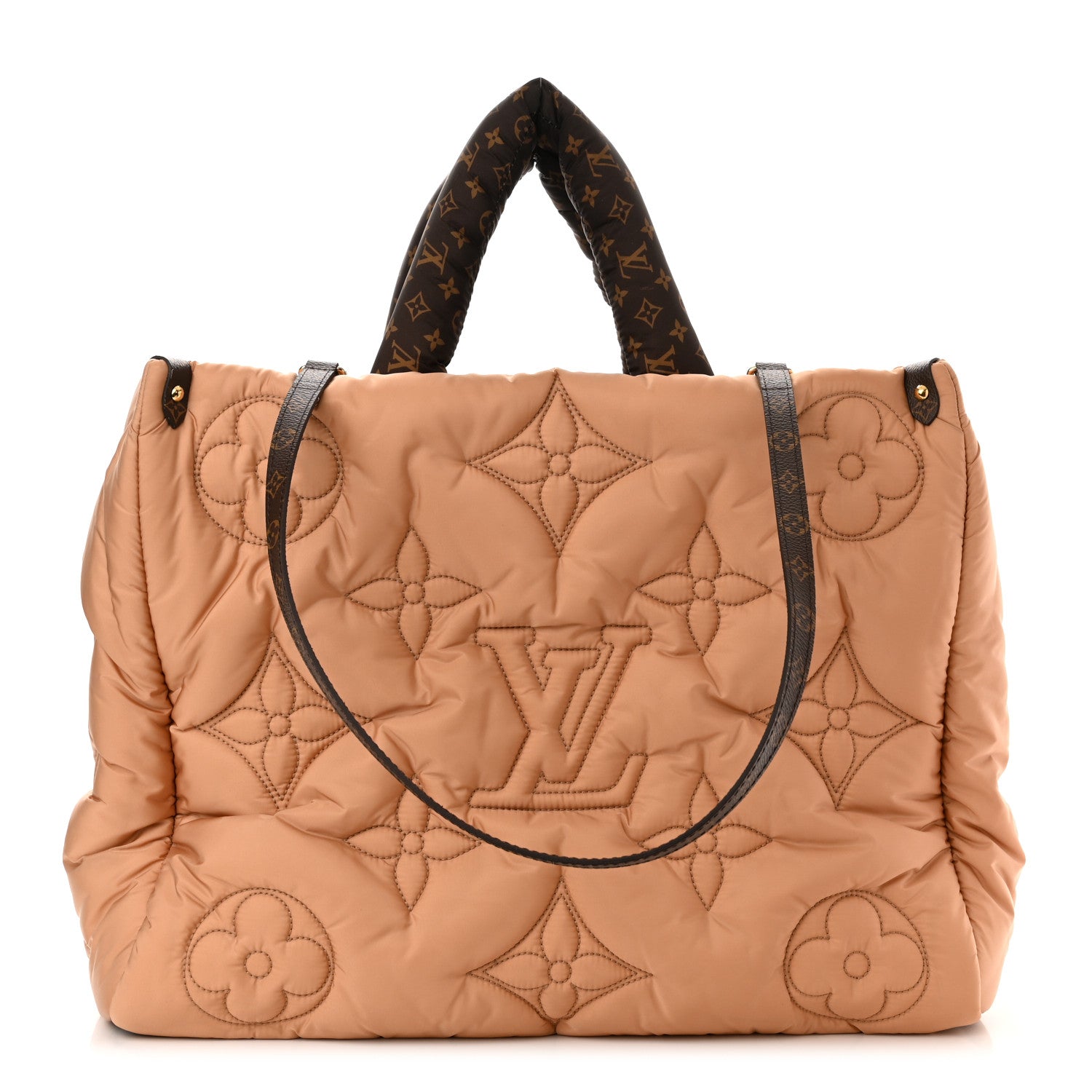 Louis Vuitton Econyl Monogram Pillow Giant Onthego GM Beige 1 of 9