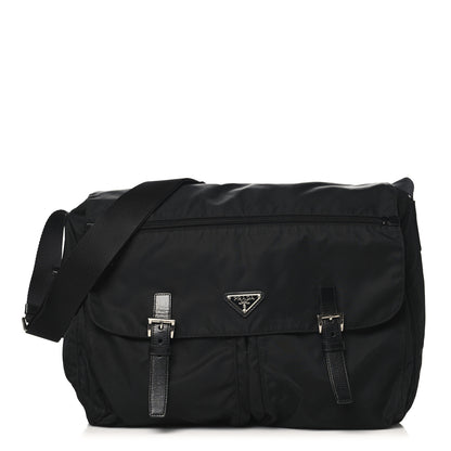 Prada Nylon Vela Sport Messenger Bag Black 1 of 9