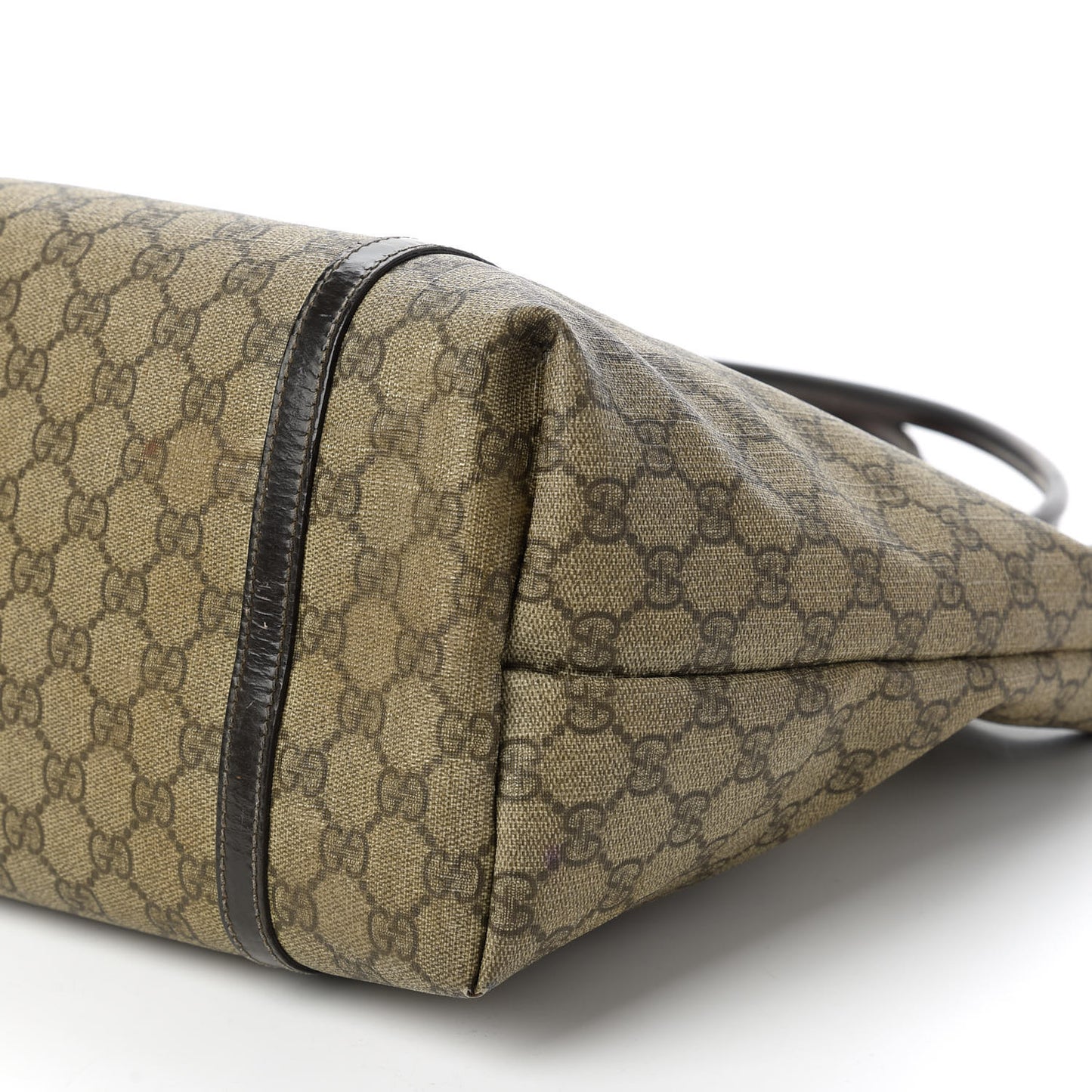 GG Plus Monogram Medium Joy Tote Brown