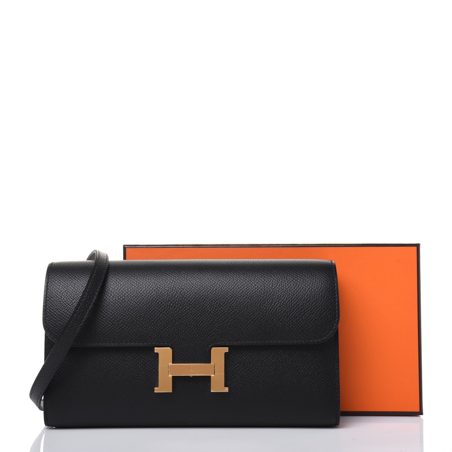 Hermes Epsom Constance Wallet To Go Black 12 of 12