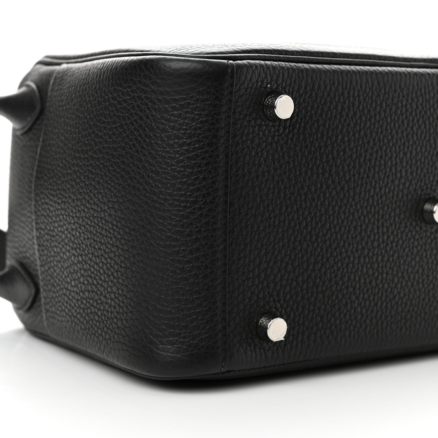 Hermes Taurillon Clemence Lindy 26 Black 9 of 12