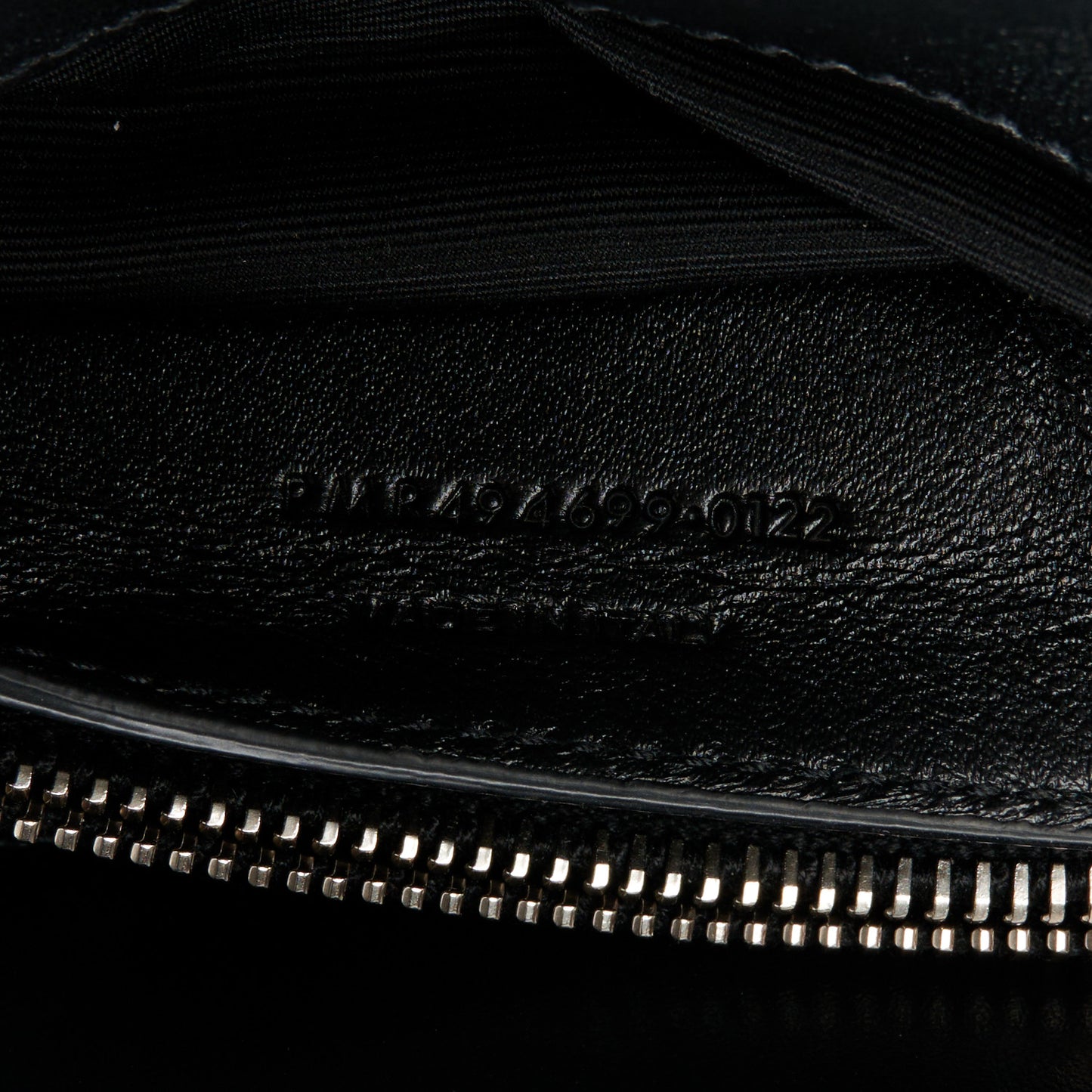 Calfskin Y Quilted Monogram Small Loulou Chain Satchel Black