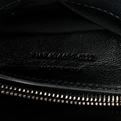 Saint Laurent Calfskin Y Quilted Monogram Small Loulou Chain Satchel Black 8 of 11