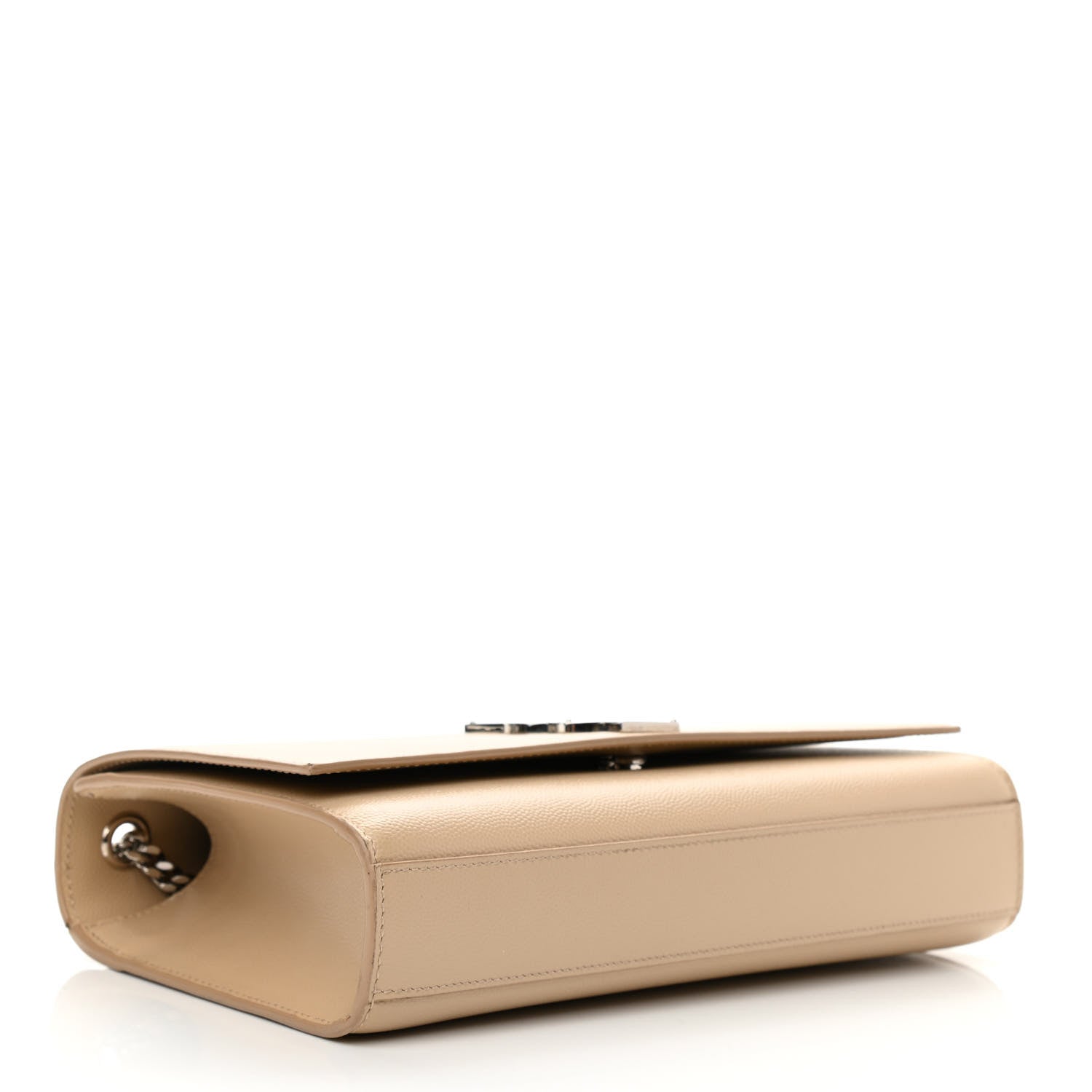 Saint Laurent Grain De Poudre Medium Classic Monogram Kate Satchel Sable Beige 4 of 15