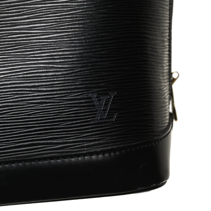 Louis Vuitton Epi Alma PM Black 7 of 14