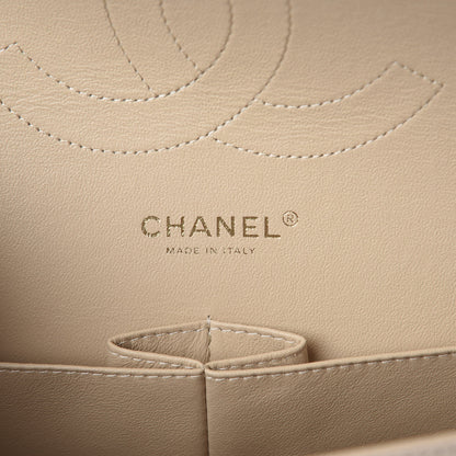 Chanel Caviar Quilted Jumbo Double Flap Light Beige 8 of 9