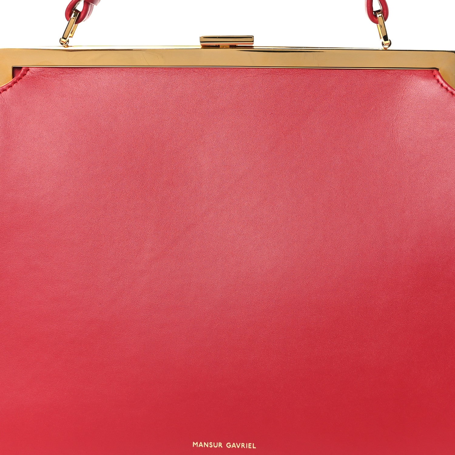 Mansur Gavriel Vegetable Tanned Calfskin Elegant Bag Flamma 7 of 10