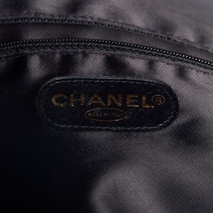 Chanel Caviar CC Hobo Black 9 of 10