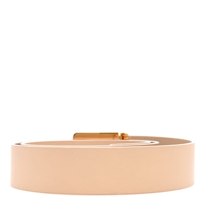 Louis Vuitton Calfskin Ecrin Belt 85 34 Opal 2 of 6