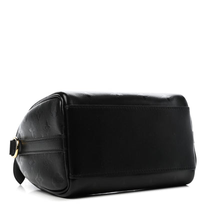 Louis Vuitton Monogram Ink Speedy BB Black 3 of 4