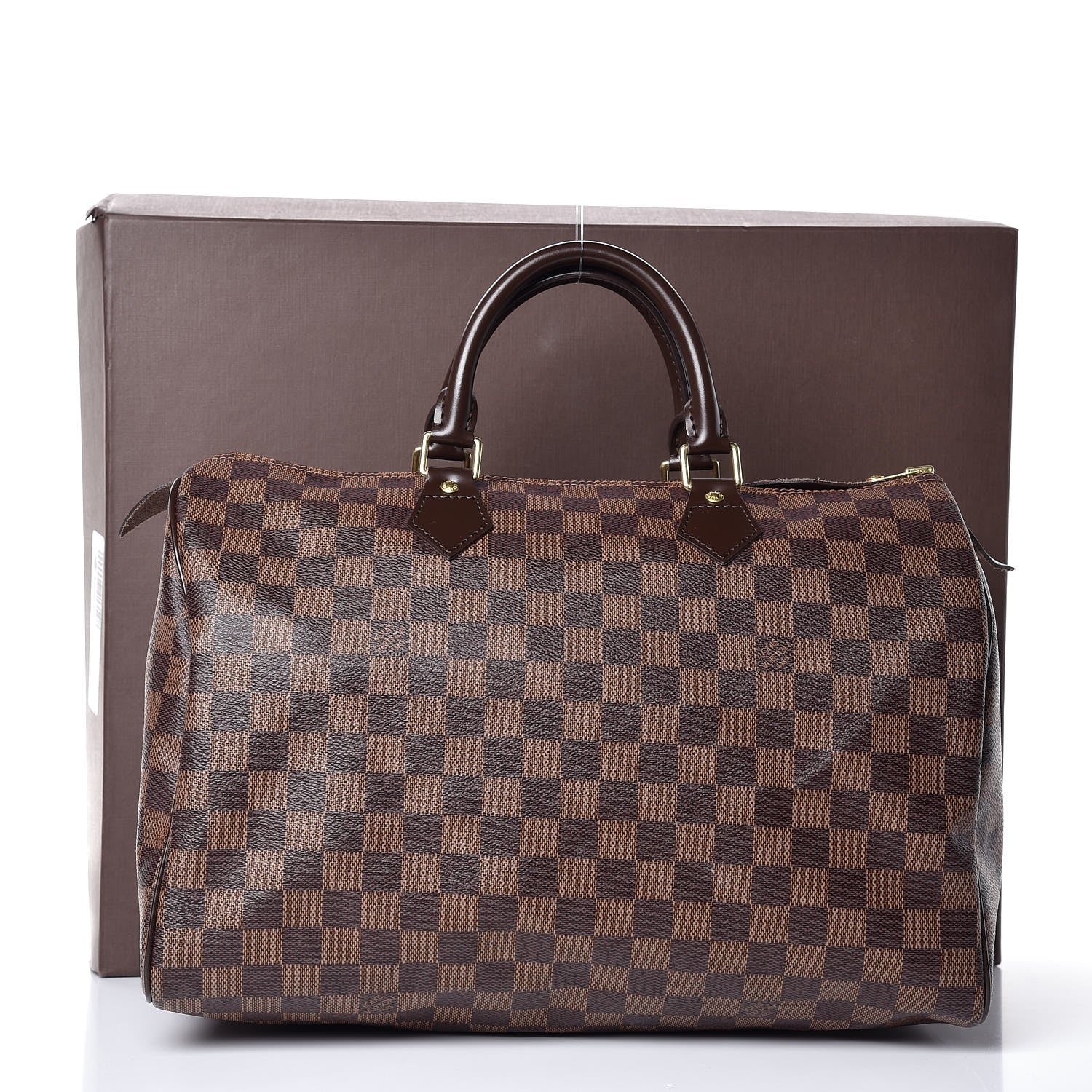 Louis Vuitton Damier Ebene Speedy 35 8 of 8