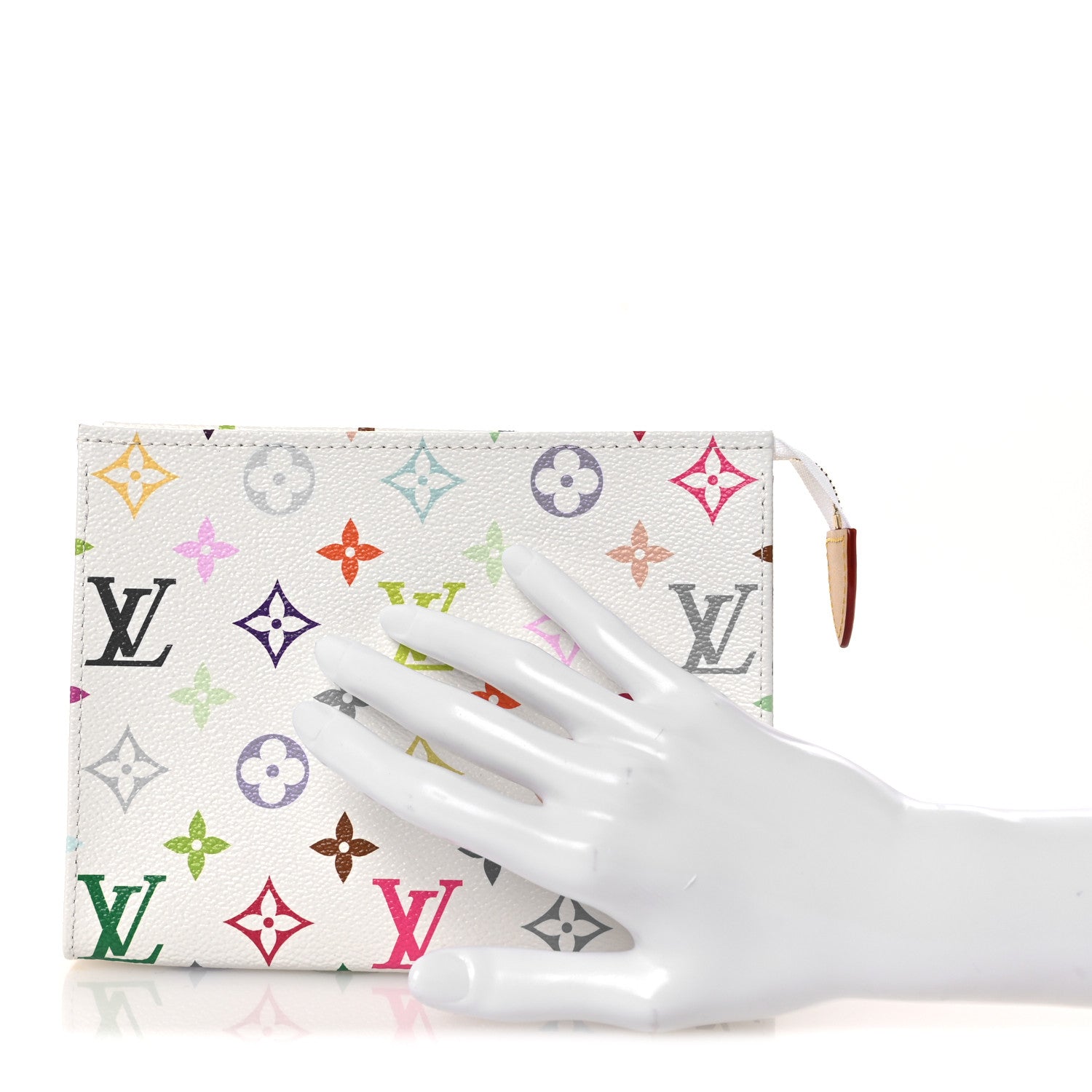 Louis Vuitton LV X TM Monogram Multicolor Toiletry Pouch 19 White 2 of 11