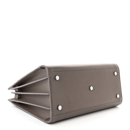 Saint Laurent Grained Calfskin Small Sac De Jour Fog 4 of 14