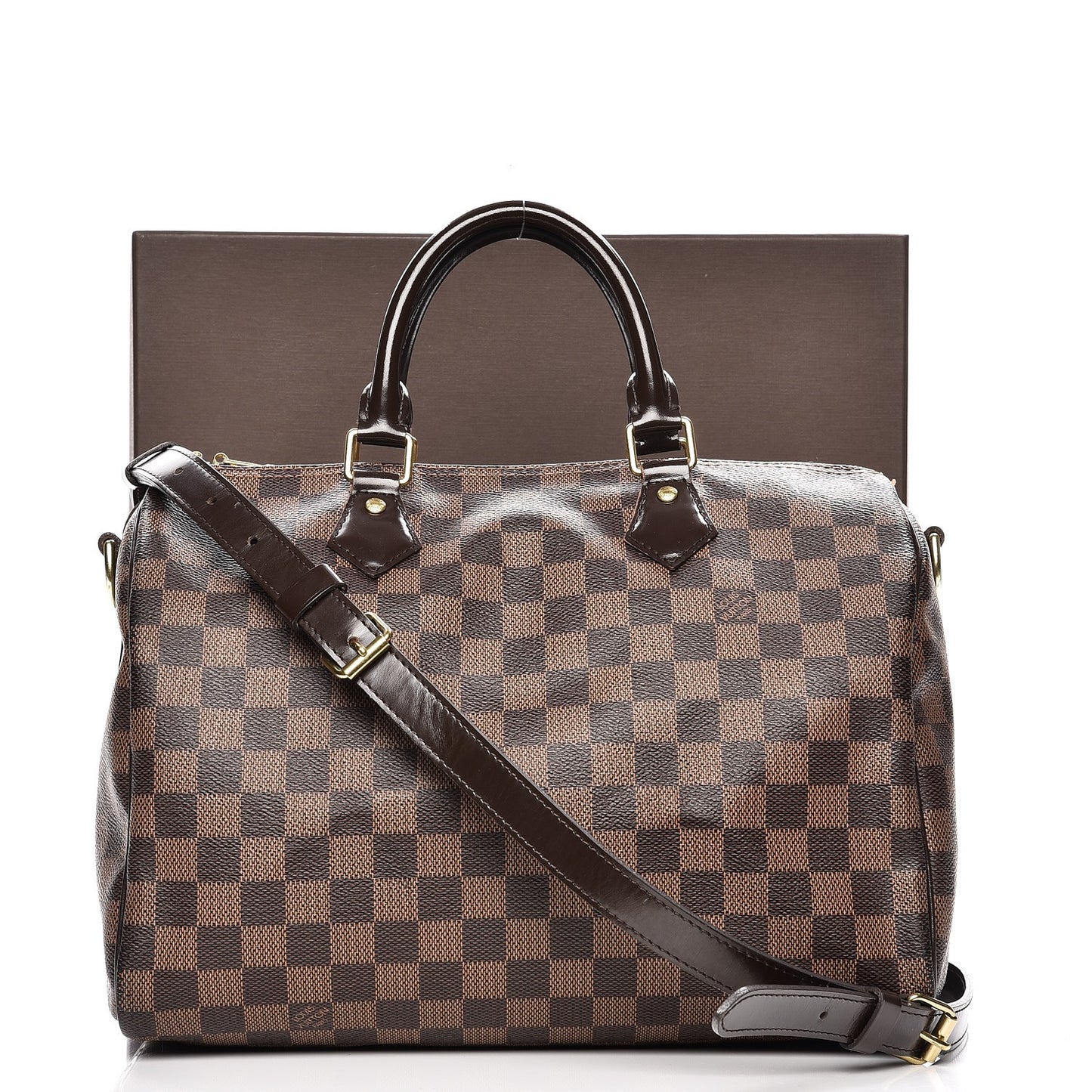 Damier Ebene Speedy Bandouliere 30