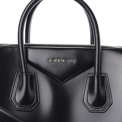Givenchy Shiny Lord Calfskin Medium Antigona Black 10 of 10