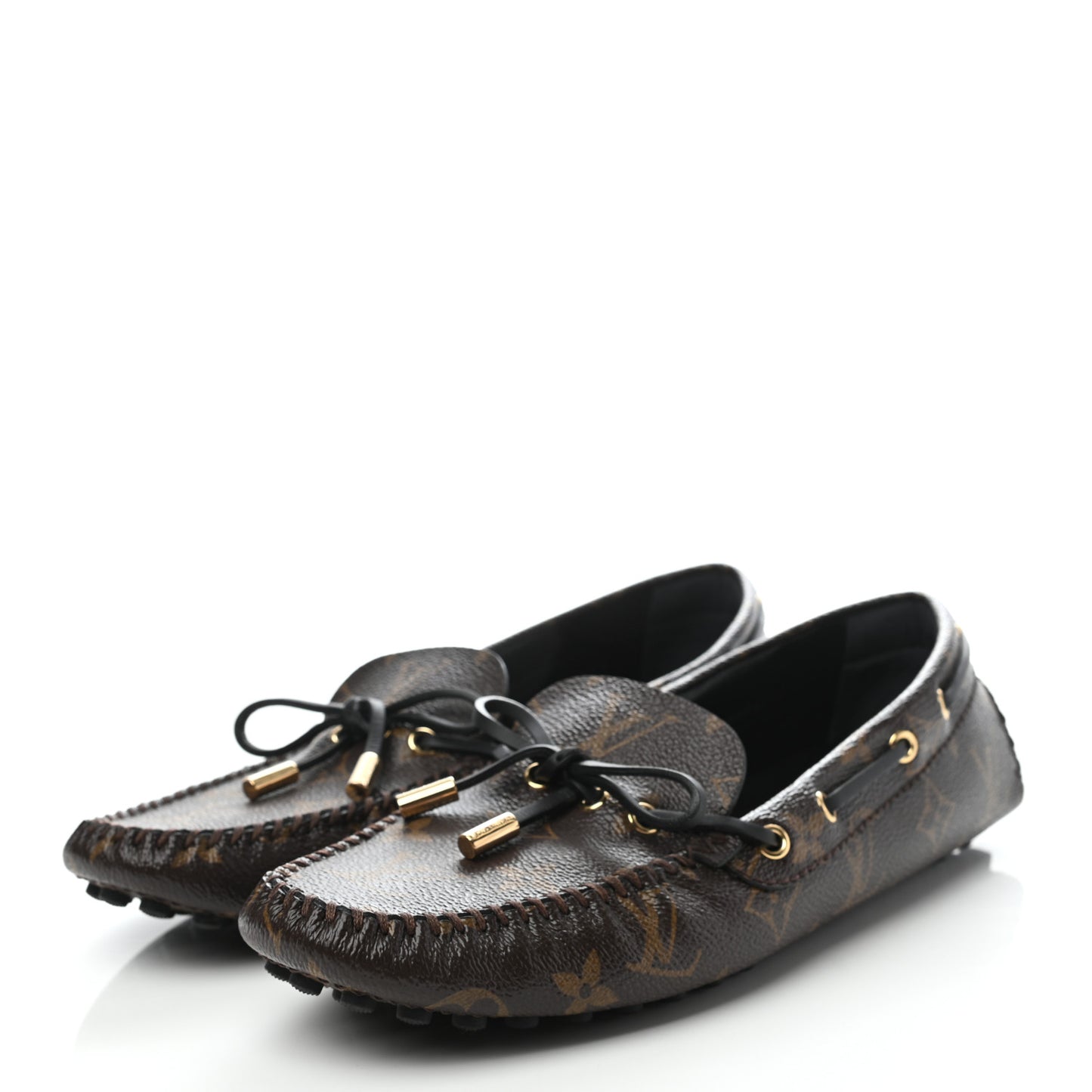 Patent Monogram Gloria Loafers 39